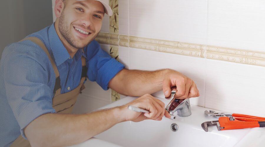 Faucet cartridge replacement in Perry, ME